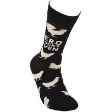 Load image into Gallery viewer, Zero Clucks Socks
