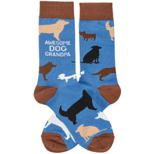 Load image into Gallery viewer, Awesome Dog Grandpa Socks