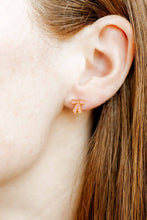 Load image into Gallery viewer, Screwback Stud Earrings - Conley Pink Bow
