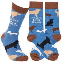 Load image into Gallery viewer, Awesome Dog Grandpa Socks