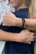 Load image into Gallery viewer, Men's Protector Shungite Bracelet - PTBRM