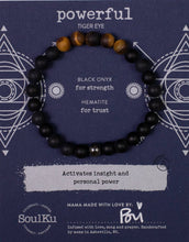 Load image into Gallery viewer, Men's Tiger Eye Bracelet for Powerful - MBRTE