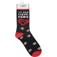 Load image into Gallery viewer, My Kids Have Paws Socks