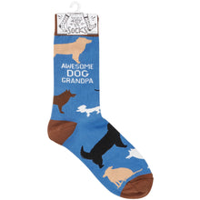 Load image into Gallery viewer, Awesome Dog Grandpa Socks