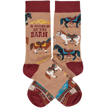 Load image into Gallery viewer, Rather Be At The Barn Socks