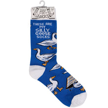 Load image into Gallery viewer, These Are My Silly Goose Socks