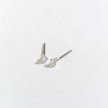 Load image into Gallery viewer, 3mm Cubic Zirconia Ear Sense Stud Earrings