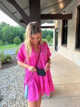 Load image into Gallery viewer, Clip & Go Crossbody Phone Accessory with Metal Chain