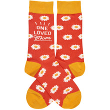 Load image into Gallery viewer, One Loved Mom Socks