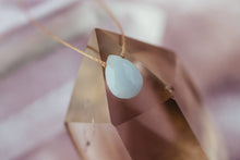 Load image into Gallery viewer, Blue Chalcedony Luxe Necklace for Daughter - OLOVE33