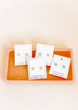 Load image into Gallery viewer, Screwback Stud Earrings - Elsie - Pink