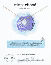 Load image into Gallery viewer, Moonstone Luxe Necklace for Sisterhood - OLOVE09