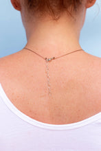 Load image into Gallery viewer, Blue Opal I Love You to the Moon & Back Necklace