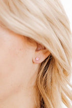 Load image into Gallery viewer, Screwback Stud Earrings - Alli - Pink
