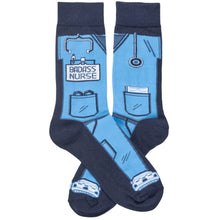 Load image into Gallery viewer, Badass Nurse Socks
