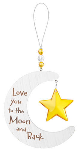 Love You to the Moon Ornament