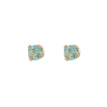 Load image into Gallery viewer, Solitaire Round Cut Birth Stone Ear Sense Stud Earrings