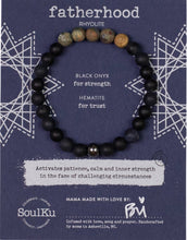 Load image into Gallery viewer, Men's Rhyolite Bracelet for Fatherhood - MBRRH
