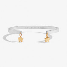 Load image into Gallery viewer, Bracelet Bar Star in Silver Plating & Gold-Tone Plating
