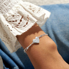 Load image into Gallery viewer, Forever Yours 'Happy Valentine's' Bracelet In Silver Plating