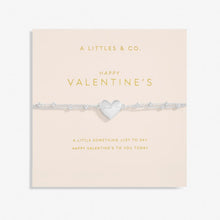 Load image into Gallery viewer, Forever Yours 'Happy Valentine's' Bracelet In Silver Plating