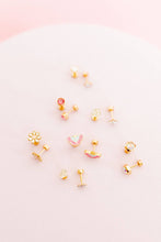 Load image into Gallery viewer, Screwback Stud Earrings - Blakely Butterfly