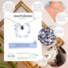 Load image into Gallery viewer, Sodalite Soul-Full of Light Necklace for Confidence - SFOL31