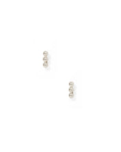 Load image into Gallery viewer, Screwback Stud Earrings - Tally - Silver