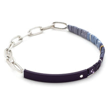 Load image into Gallery viewer, Good Karma Ombre w/Chain Bracelet - Strength & Grace Midnigh