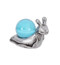 Load image into Gallery viewer, Good Things Take Time Snail Charm