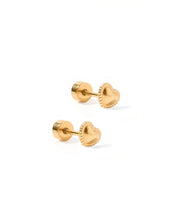 Load image into Gallery viewer, Screwback Stud Earrings - Violet Heart