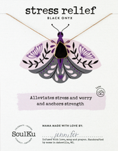 Load image into Gallery viewer, Black Onyx Alchemy Necklace for Stress Relief