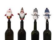 Load image into Gallery viewer, Plush Winter Wine Bottle Stopper