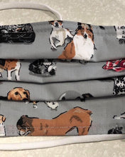 Load image into Gallery viewer, Vera Bradley Youth Pleated Mask with Adjustable Elastic children’s mask