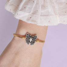 Load image into Gallery viewer, Butterfly Bangle Bracelet