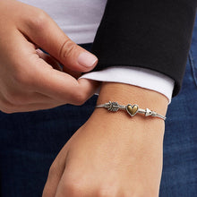 Load image into Gallery viewer, Follow Your Heart Bangle Bracelet