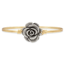 Load image into Gallery viewer, Rose Bangle Bracelet