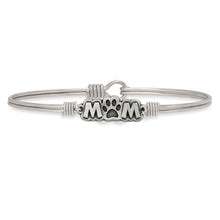 Load image into Gallery viewer, Fur Mom Bangle Bracelet