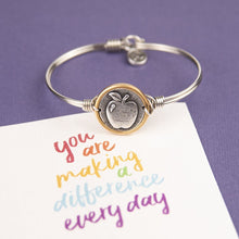 Load image into Gallery viewer, Apple Bangle Bracelet