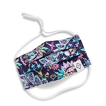 Load image into Gallery viewer, Vera Bradley Pleated Mask with Adjustable Elastic