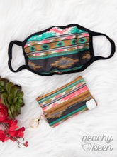 Load image into Gallery viewer, Clip On Mask Keeper Bag with matching mask