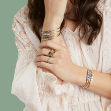 Load image into Gallery viewer, Mini Hudson Bangle Bracelet in Montana Blue