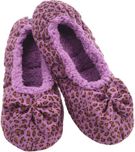 Load image into Gallery viewer, Women's  Leopard Print Ballet Snoozies