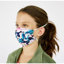 Load image into Gallery viewer, Vera Bradley Youth Pleated Mask with Adjustable Elastic children’s mask