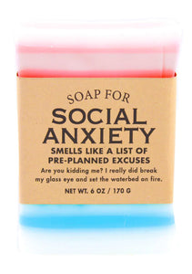 Whiskey River Soap Social Anxiety