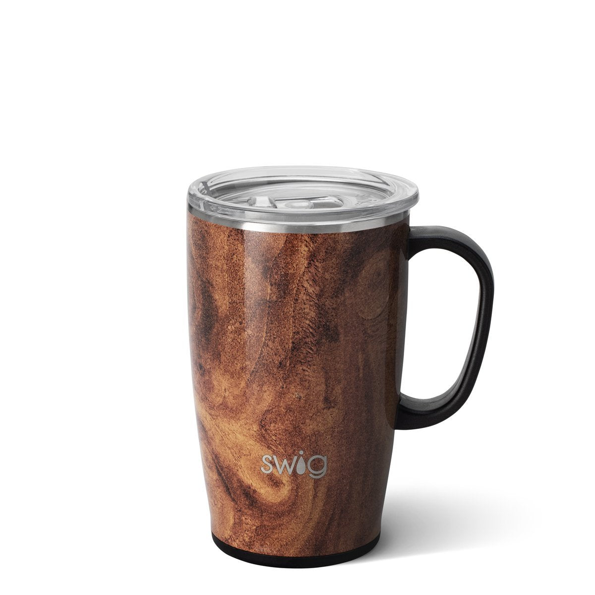 Wood Travel Mug with Long Handle