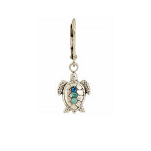 Load image into Gallery viewer, Crystal Turtle Earring