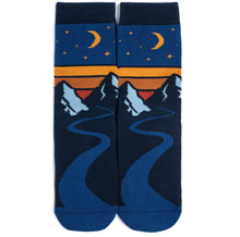 Load image into Gallery viewer, I'd Rather Be In The Mountains Socks for Men and Women