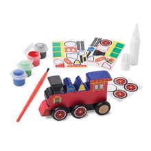 Load image into Gallery viewer, Created by Me! Train Wooden Craft Kit