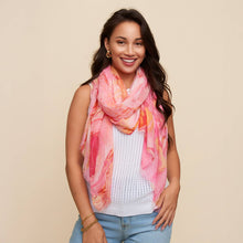 Load image into Gallery viewer, Lightweight Scarf Tilly Summer Abstract Garden 6 Piece Set